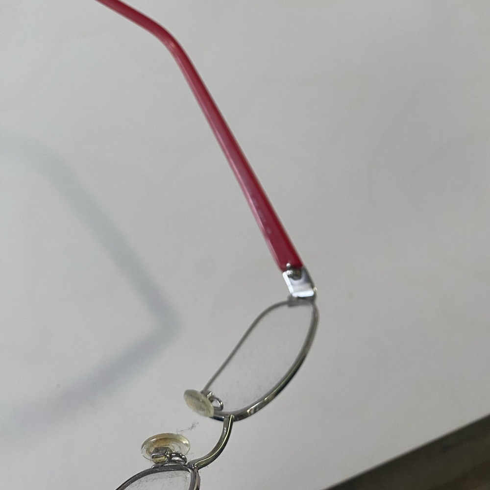 D&G Red Rectangular Vision Glasses - image 6